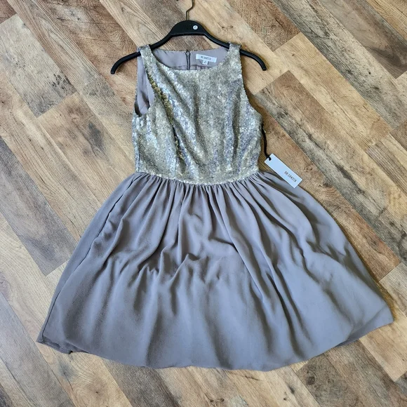 BB Dakota | Dresses | Nwt Bb Dakota Holly Dress Mini Sequin Homecoming Prom  2 | Poshmark